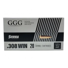 GGG .308 Win. Sierra Matchking 155gr HPBT